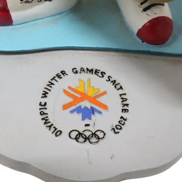 VTG 2002 USA Olympic Winter Games Salt Lake Bobblehead COOPER Snowboarding Fox - Picture 5 of 6